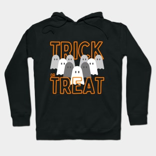 Trick or treat with ghosts Hoodie